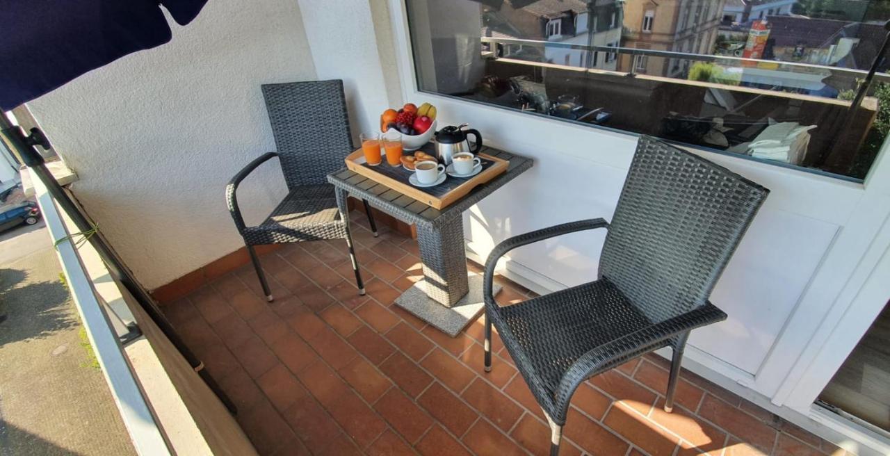 Appartement Schoenblick Stadtteil Bad Muenster Am Stein Ebernburg Bad Kreuznach Extérieur photo