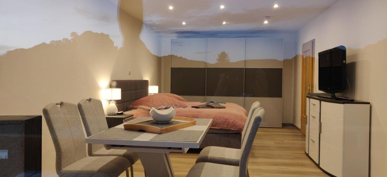 Appartement Schoenblick Stadtteil Bad Muenster Am Stein Ebernburg Bad Kreuznach Extérieur photo